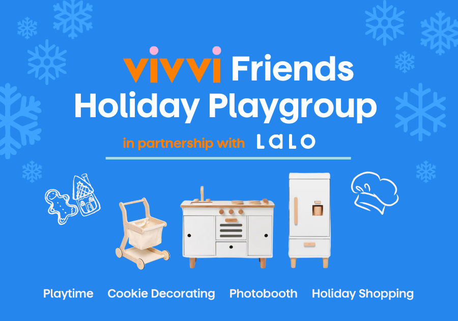 Vivvi Friends Holiday Playgroup featuring Lalo