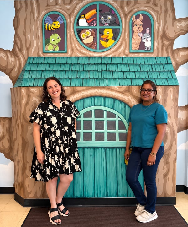 Stacey and Laura mural