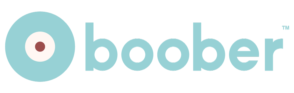 boober logo with circle