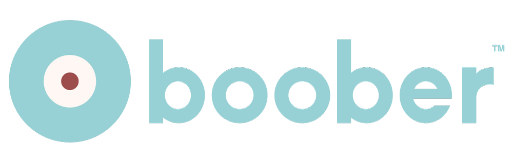 boober logo with circle boober logo with circle