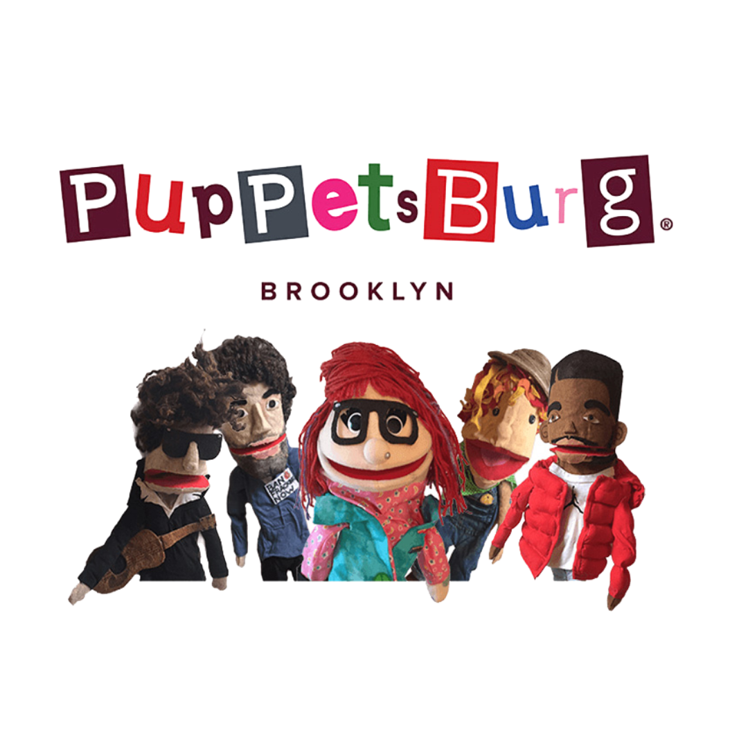 logo with puppets